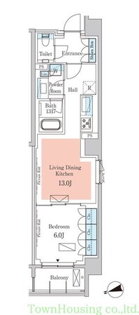 パークアクシス元麻布の物件間取画像